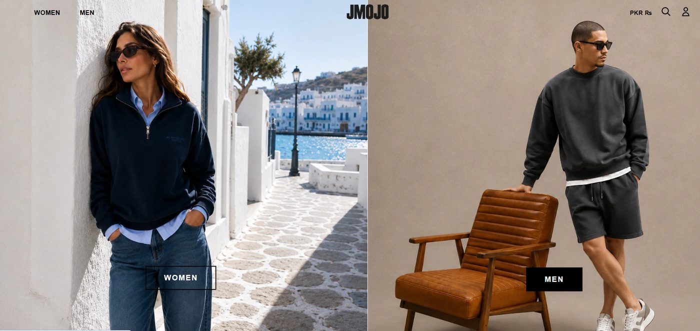 JMOJO Streetwear: JMOJO homepage